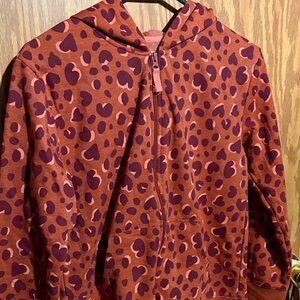 Cat & Jack Rust Zip-Up Hoodie